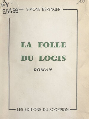 cover image of La folle du logis